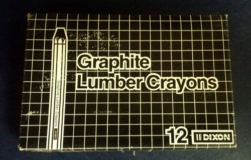 Dixon : graphite lumber crayons #362 12pc for sale