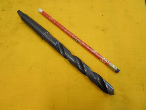 2 morse taper shank 5/8&#034; x 8 3/4&#034; drill bit lathe mill mt tool cle forge usa for sale