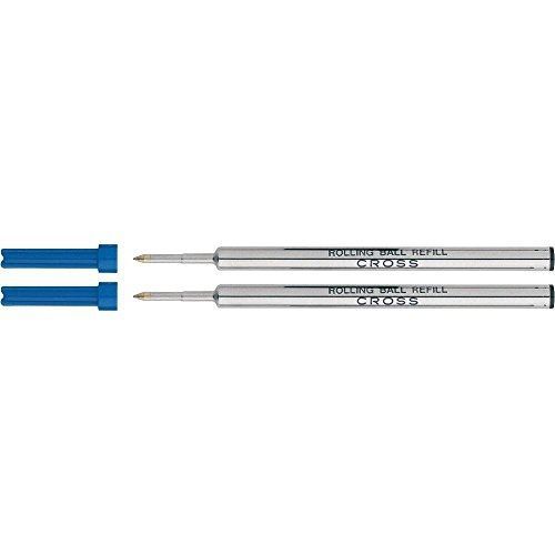 Cross Selectip Gel Rollingball Pen Refill, Blue, 2 Per Card (8521-2)