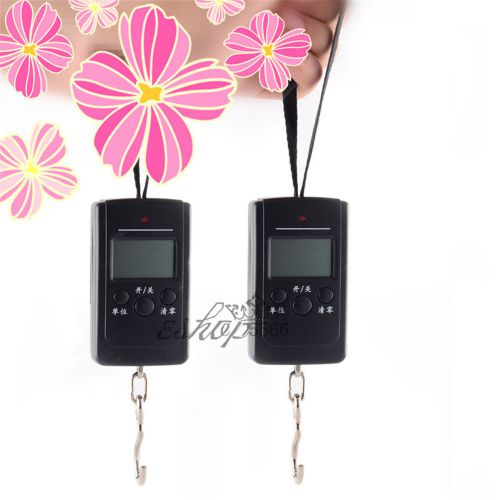 NEW 3PCS Pocket Portable Electronic Digital Hanging Household Fishing Hook Scale