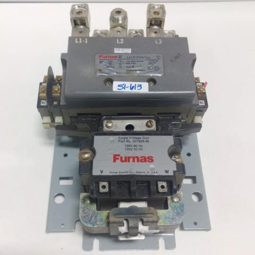 FURNAS 600VAC 135A SIZE 4 STARTER 14JB109476U SER B