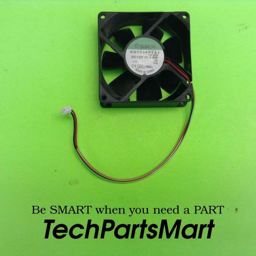 Kd1208pts1 sunon hp q6711a designjet t610 24-in printer industrial fan 12vdc for sale