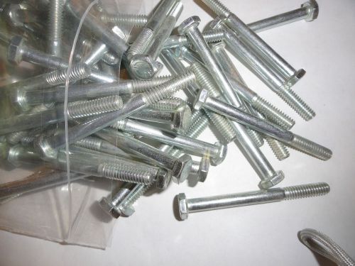 1/4-20 X 2 3/4&#034; Long Hex Head Grade 5 Hex Screws