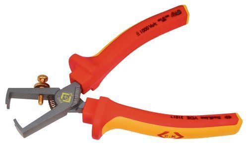 C. k tools 431012 redline vde insulated universal wire stripper  6-5/8-inch oal for sale