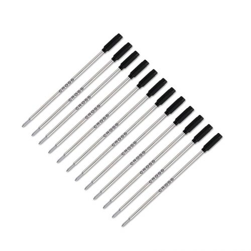 12 Cross 85142 Ballpoint Pen Refill, Fine Point, 2/PK,Black Ink #4726