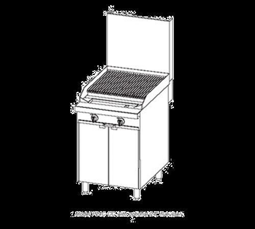 Southbend P24C-CC Platinum Heavy Duty Range Gas 24&#034; Charbroiler