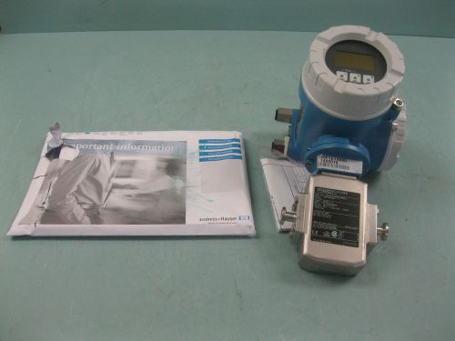 1/2&#034; Endress Hauser 53H02-1F0B2RA0BBAA Promag 53 H Flowmeter NEW D6 (1965)