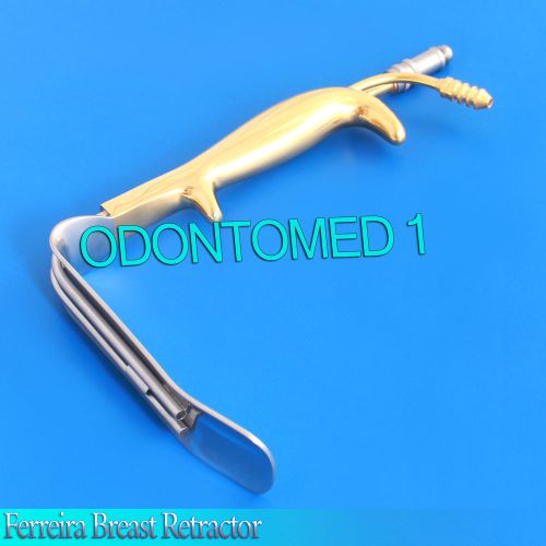 Ferreira Breast Retractor Gold Plated Surgery Retractor Instruments,BST-02