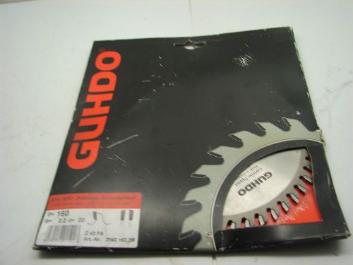 GUHDO FS Z48=T 10,47 HW CARBIDE TIPPED B=3,2 D=20 160X3 02.5.2 HW **NIB**