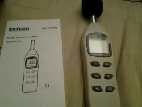 OpenBox Extech 407730 40-to-130-Decibel Digital Sound Level Meter