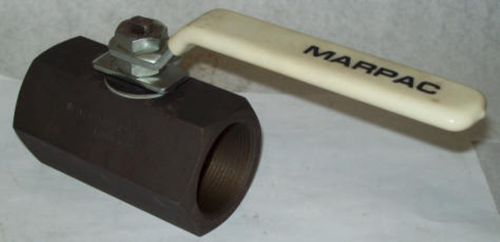 Marpac 1-1/2&#034; steel ball shut off valve cs 880 12 rt for sale