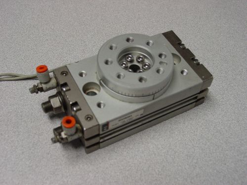 SMC MSQB20A Rotary Actuator with Table 20mm bore with Prox sensors USED