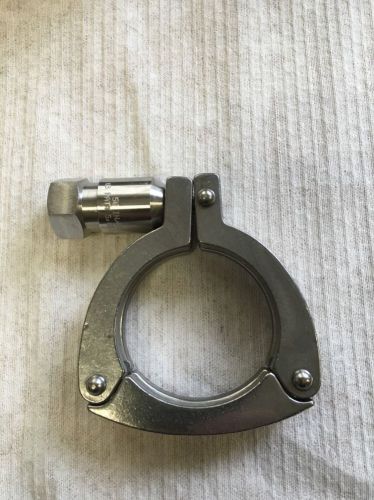 SANITARY TRI-CLAMP 2&#034; WITH 50 IN/LBS LIVE LOAD NUTS