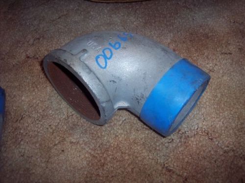 4&#034; galvanized elbow made in usa threaded 90 degree street elbow pipe fitting 4&#034; for sale