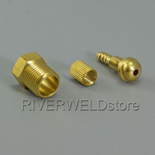 Miller gas quick fitting hose connector fit plasma cutter and tig welding torch for sale