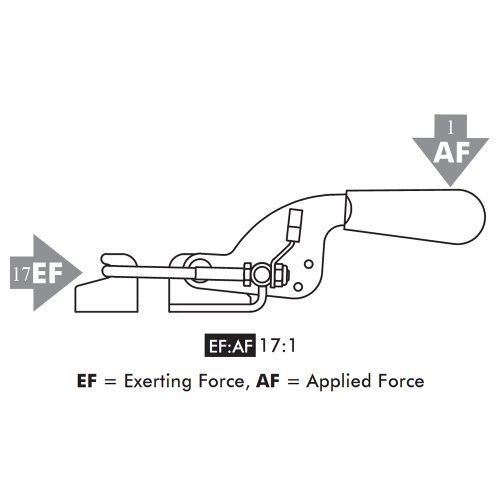 De-sta-co de-sta-co 330 pull action latch clamp with hook for sale