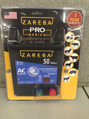 Zareba Pro Series Low Impedance 50 Mile Electric Fence Controller EAC50M-Z