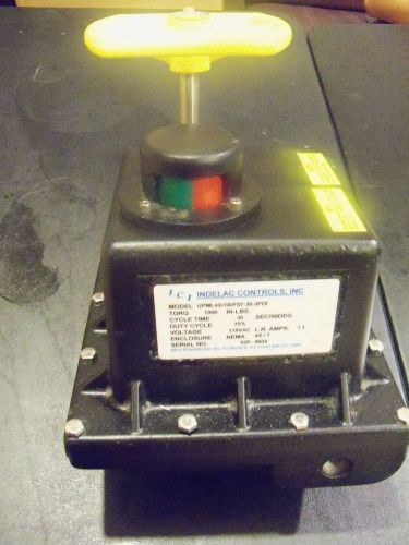 Indelac Controls inc. Electronic actuator  Model # UPML4X/7B/F07-30-3PDI