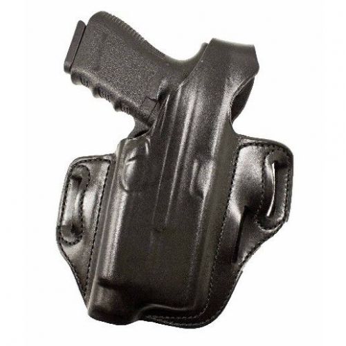 Desantis 117taw8z0 tac-lite belt holster tan leather rh for glock 17 w/tlr1 for sale