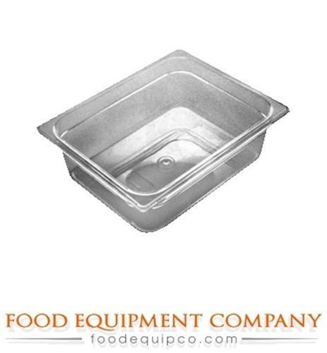 Rubbermaid FG204P00BLA Plastic Food Pan Hot Food Pan 1/6 size 1-1/8 qt. -...