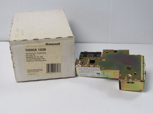 NEW HONEYWELL ENTHALPY CONTROL H205A 1038 H205A1038 24VOLT 53-78°F