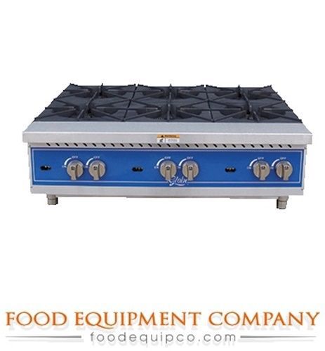 Globe GHP36G Countertop Hotplate  Gas 6 Cast Iron Burners