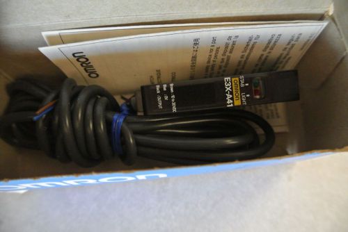 Omron e3x-a41 photoelectric switch 10-30v new nib for sale