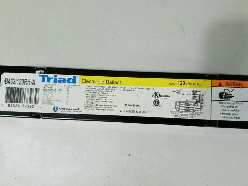 Universal Triad Ballast 120v 3-4 lamp T8 (10 lot)