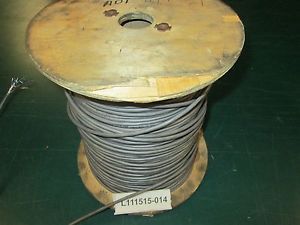 18/4 Grey Wire W/Tinned Ground 18 AWG 4 Strnd Copper Cable FPLP/CMP +-1000&#039; FEET