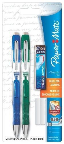 Paper mate clearpoint elite 0.5mm mechanical pencil starter set for sale