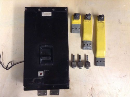 Fpe breaker type nn 1200 amp 600 volt with ground fault shunt trip plus hardware for sale