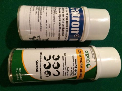 Livestock Wound Spray Bauer Carton &amp; Aspen Screw Worm Aerosol