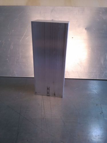 ALUMINUM RECTANGULAR BAR 3 5/8&#034;(92.1mm)L X 1 1/2&#034;(38.1mm)H X 1&#034;(25.4mm)W