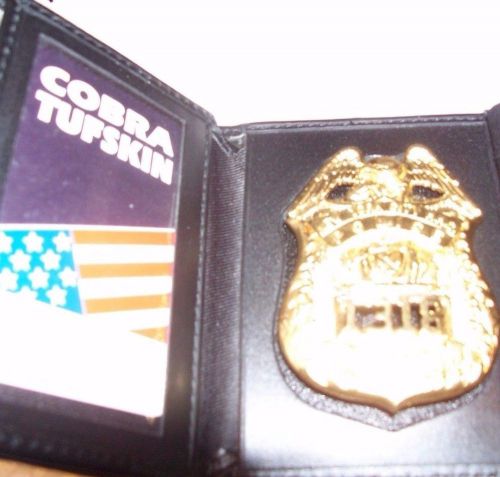Nypd badge bifold for sergeant badge for sale