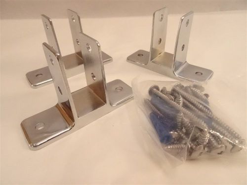 Sanymetal 15792 wall hung urinal screen bracket kit for sale