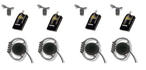 Eartec Simultalk 24G Wireless System - 4 Loop Headsets - Streamline Restaurant