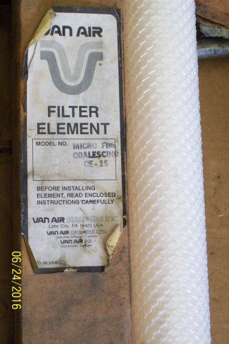 *NEW* VAN AIR FILTER ELEMENT MICRO FINE COALESCING CE-15