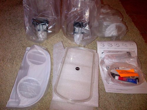 BUNN HOPPER KIT COMPLETE ULTRA-2 CDS FROZEN DRINK FLAT LID DRIP TRAY WHITE NEW