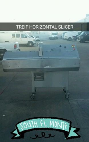 TREIF PUMA/1640 HORIZONTAL SLICER- WILL SHIP ANYWHERE-FEES APPLY