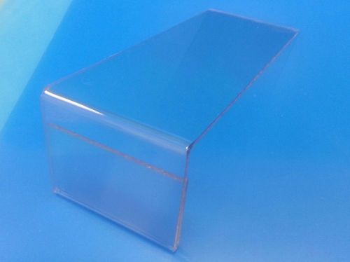 LOT OF 25 Clear Acrylic Shelf Talker Label Holder 5 1/2&#034; X 4&#034; Sign (5 1/2 x 14)