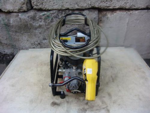 PLARAD HYDRAULIC ELECTRIC TORQUE PUMP CTK6-EHS  10, 000 PSI WORKS FINE #4