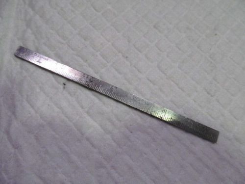 RARE Vintage Darling Brown &amp; Sharpe No.10 4&#034; Narrow Tempered Steel Rule, U.S.A.