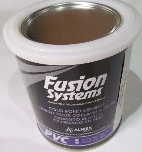 New quart/ 800ml almex fusion systems pvc cold bond cement cpvc cc-pvc-002 for sale