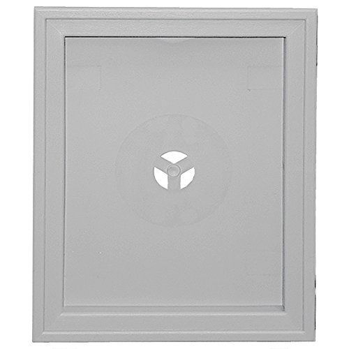 Builders edge 130120008016 large recessed mounting block 016, gray for sale