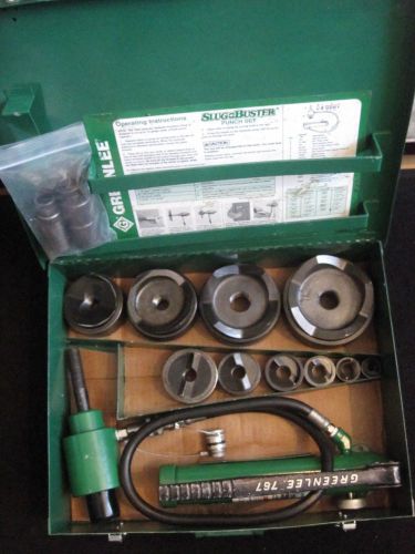 Greenlee 7310 Hydraulic Knockout Set 1/2&#034;-4&#034;