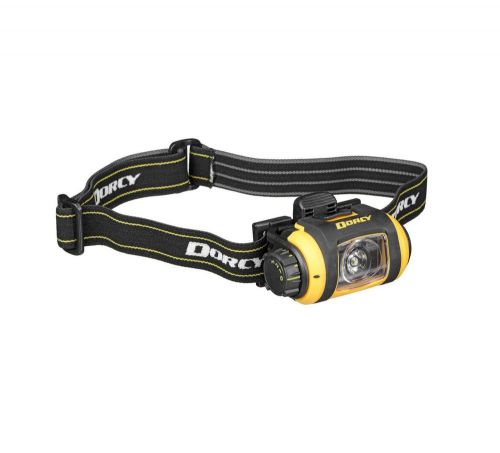 Dorcy Pro Series 200 Lumen LED Headlight With Tripod Yellow and Black Brand New