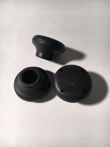 Lyon Black Rubber Feet #1960 (3 Pieces)