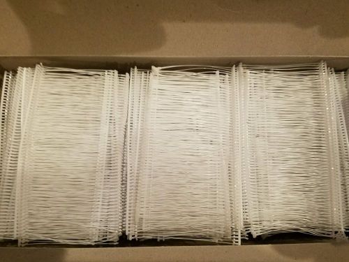 5000 CLEAR 2&#034; CLOTHING GARMENT PRICE LABEL TAGGING  TAGGER GUN BARBS  STANDARD