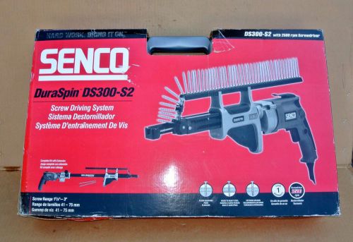 Senco DURASPIN DS300-S2 Screw driving System New in Box