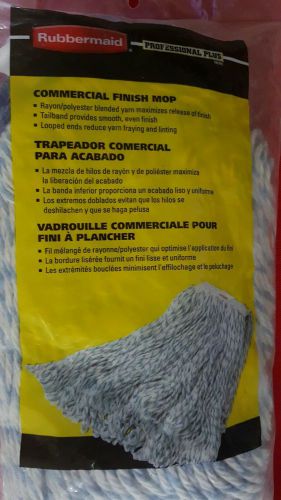 Rubbermaid professional plus x883 commercial finish mop head refill new unopened for sale